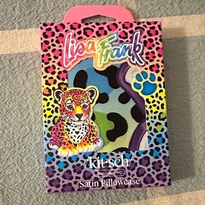 NEW UNOPENED Lisa Frank x kitsch Leopard Print Satin Pillowcase